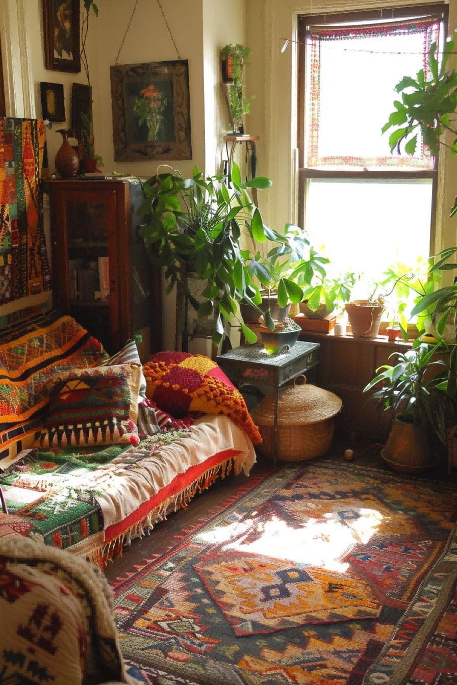 A few boho touches for a small space For Boho Living 1711338396 1