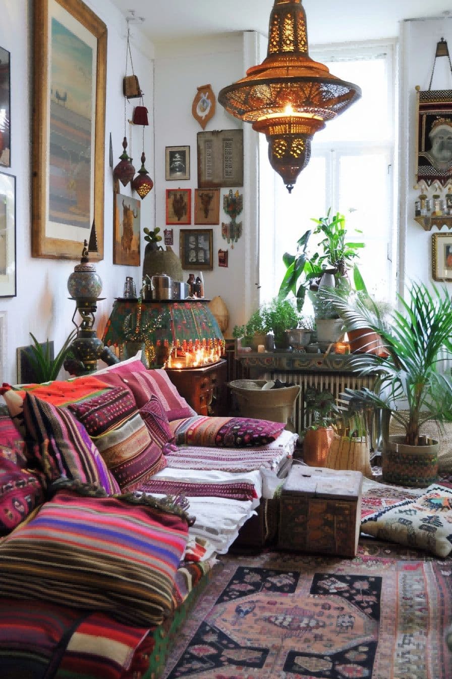 A few boho touches for a small space For Boho Living 1711338396 2