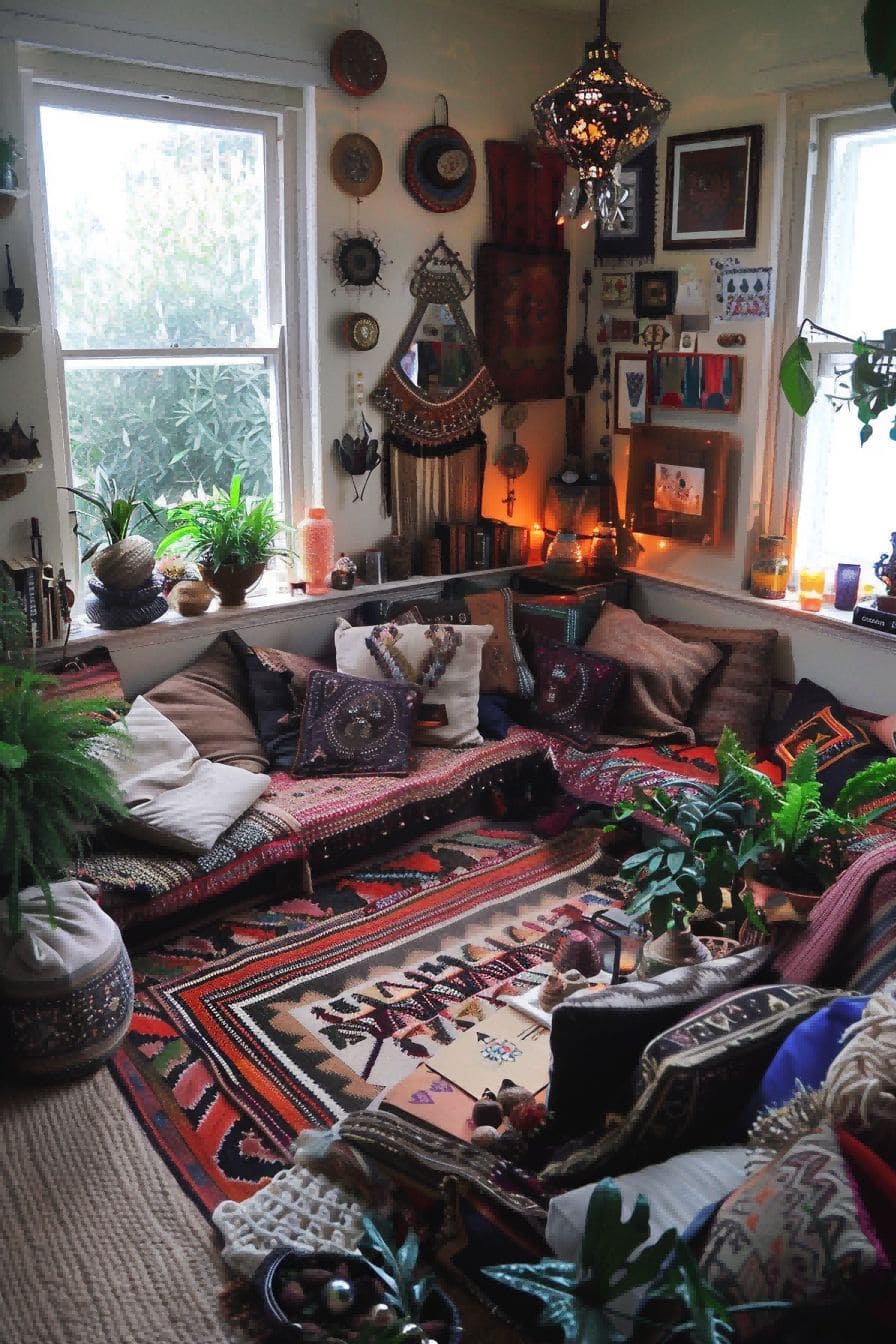 A few boho touches for a small space For Boho Living 1711338396 4
