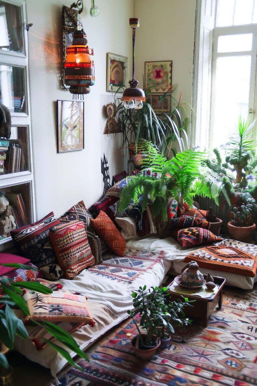A room can be both colorful and moody For Boho Living 1711339716 4