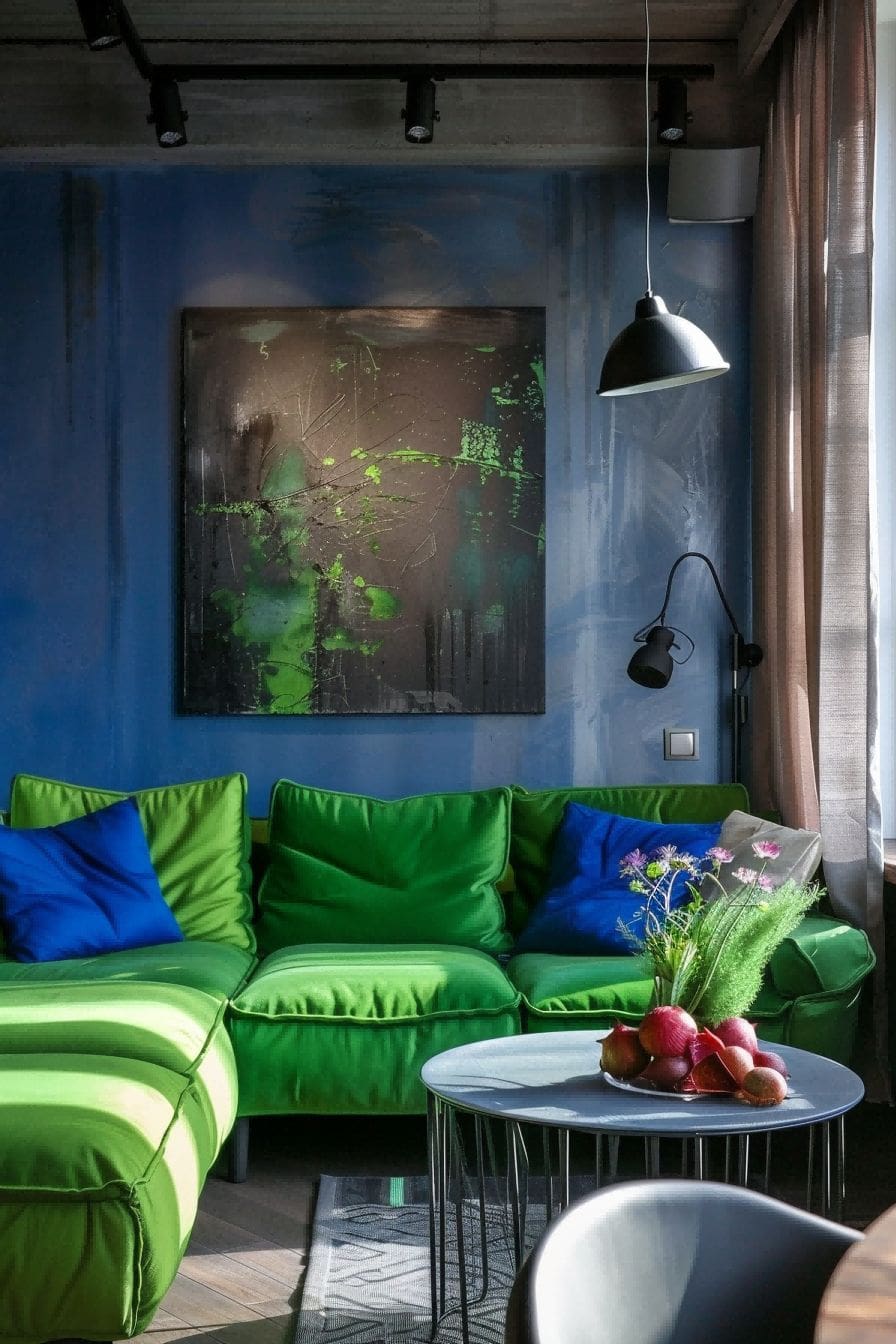 Accent with Green and Blue For Apartment Decorating I 1711355945 4