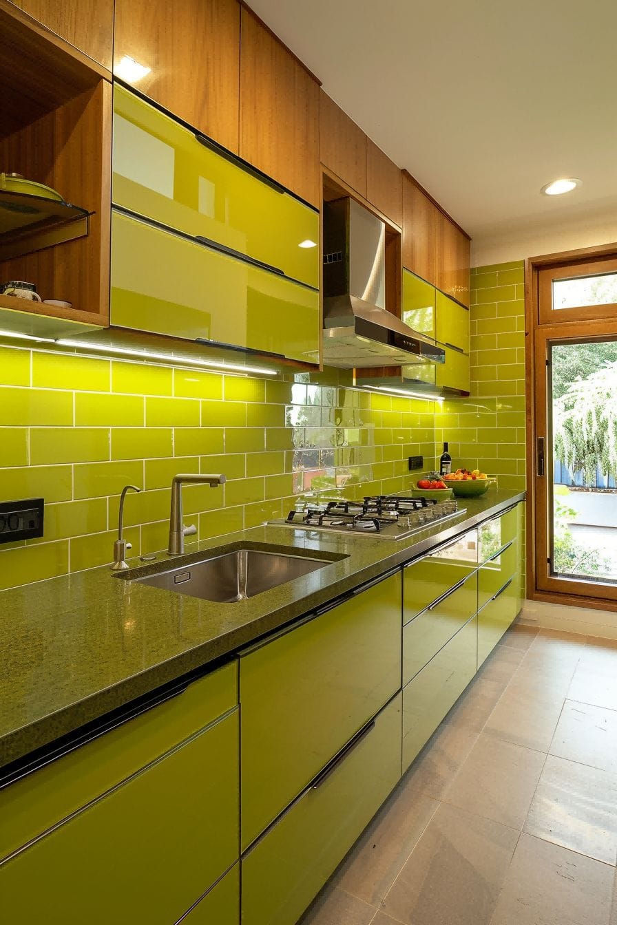 Add One Unique Green Feature for Olive Green Kitchen 1710821302 4
