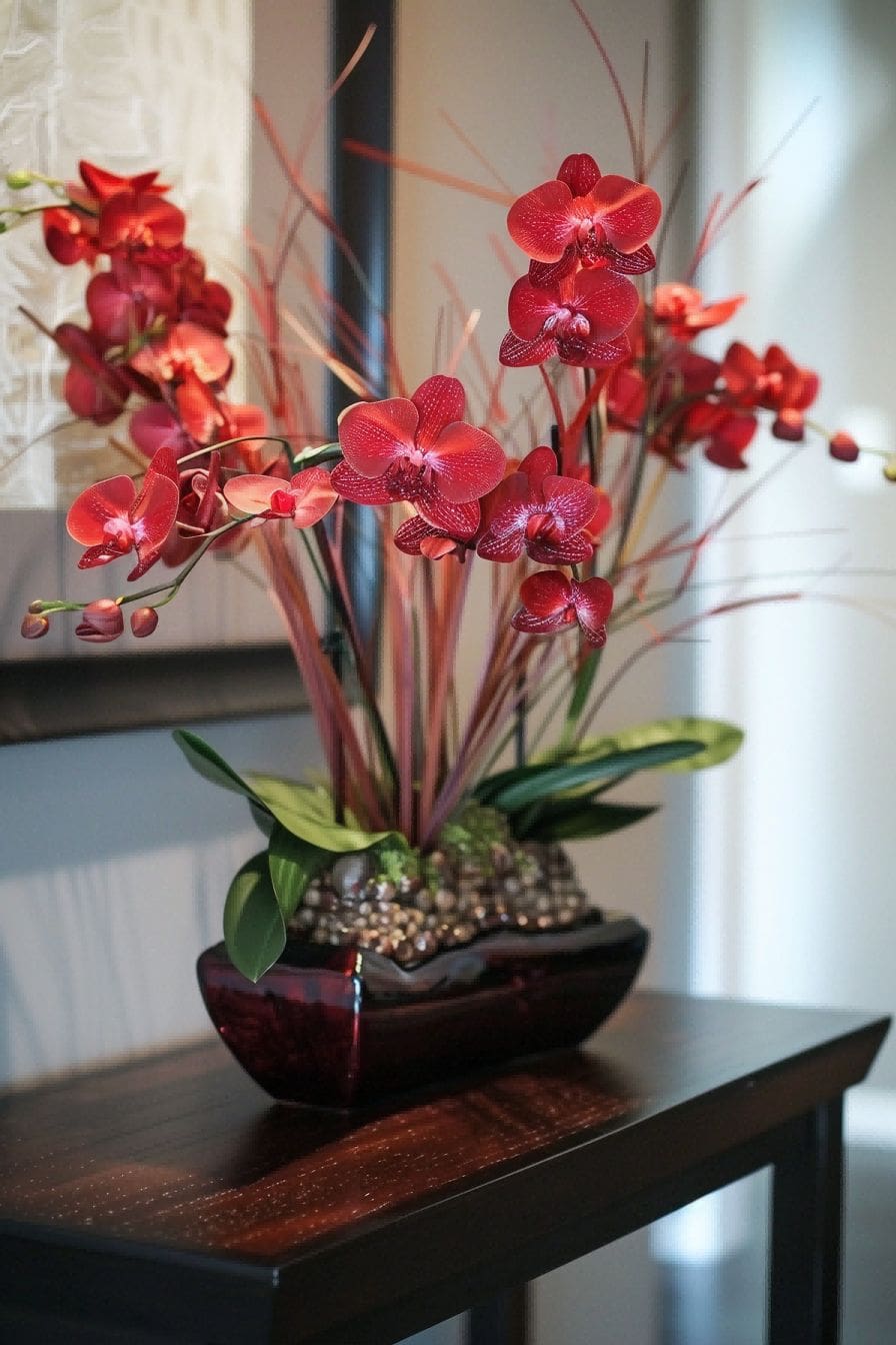 Add Vibrance With an Orchid For Entryway Table Decor 1711646358 1