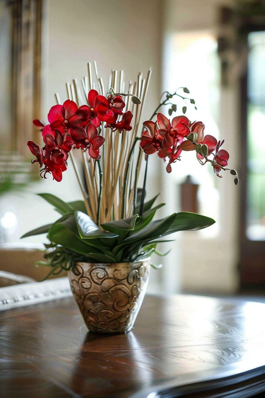 Add Vibrance With an Orchid For Entryway Table Decor 1711646358 3
