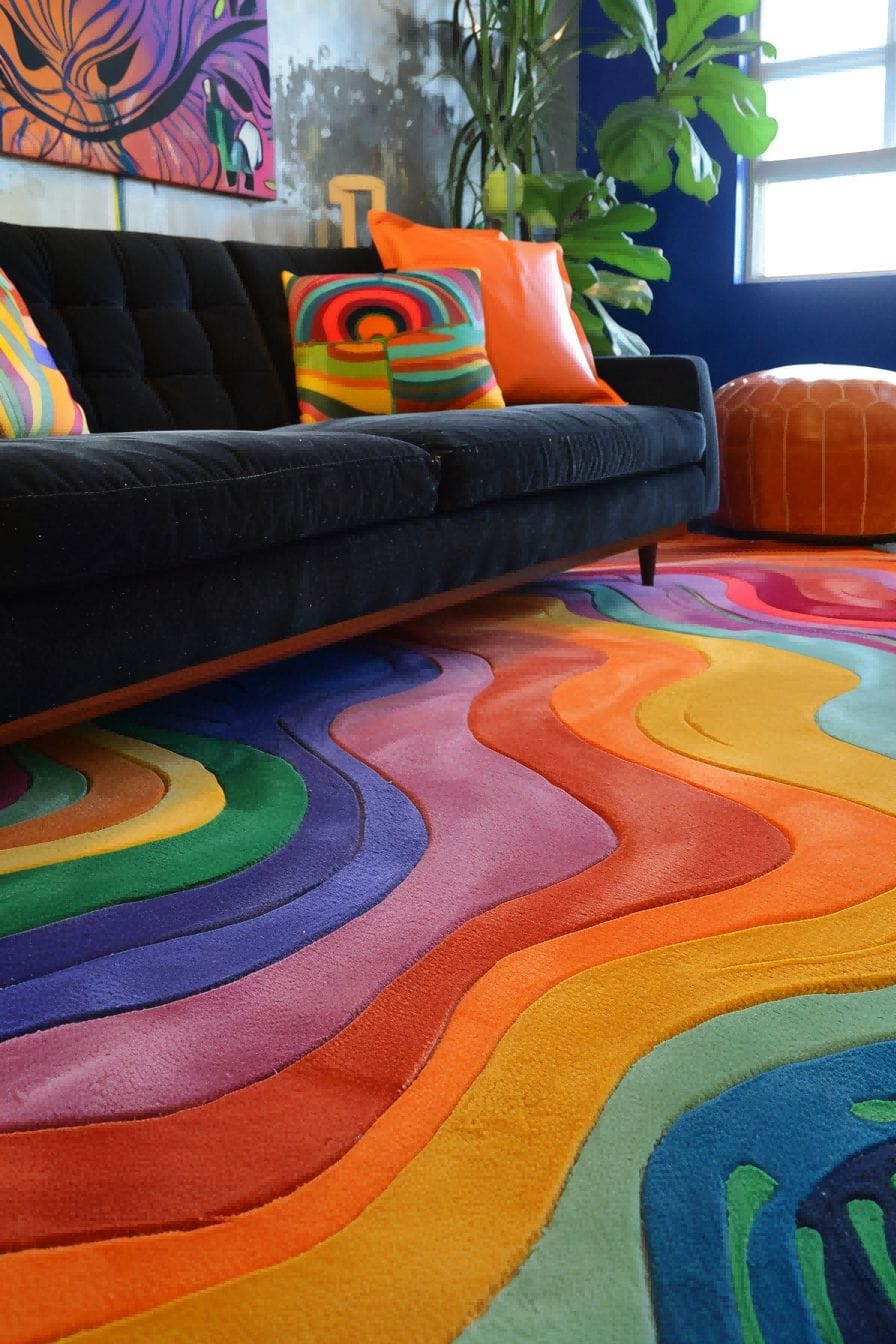 Add a Colorful Rug For Apartment Decorating Ideas 1711352207 1