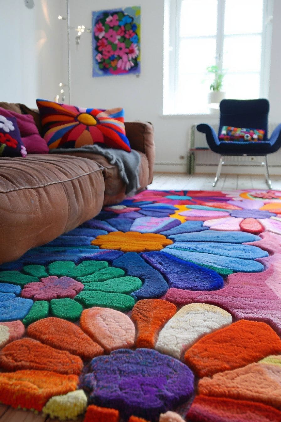 Add a Colorful Rug For Apartment Decorating Ideas 1711352207 2