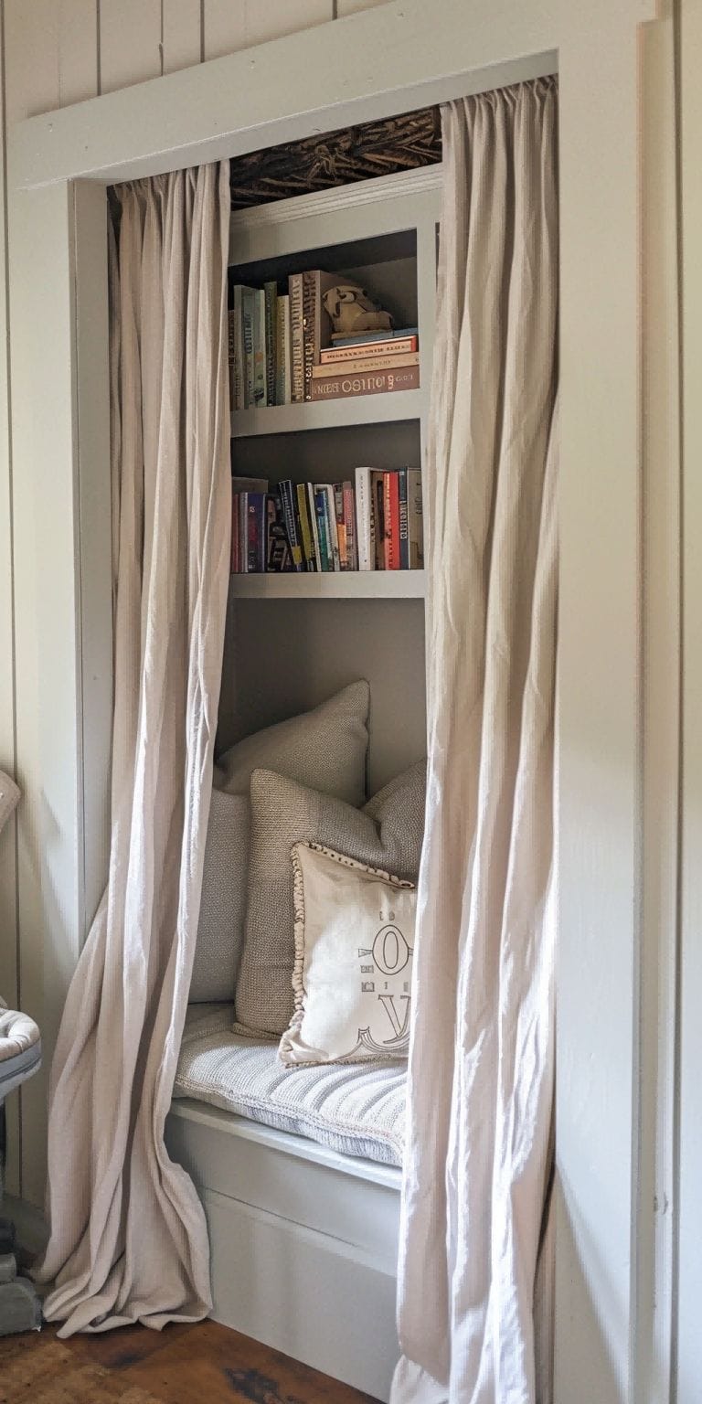 Add a Curtain to the Closet Door for Reading Nook Ide 1711158682 3