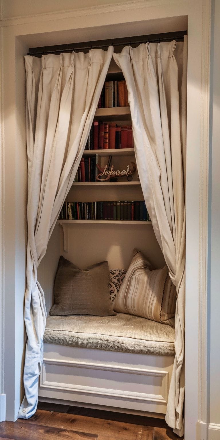 Add a Curtain to the Closet Door for Reading Nook Ide 1711158682 4