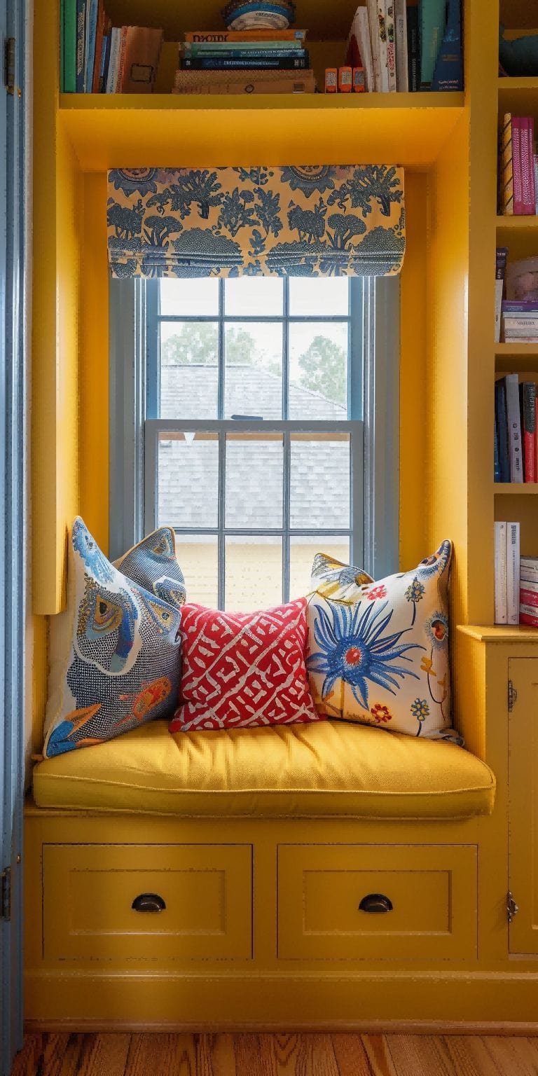Add a Pop of Color for Reading Nook Ideas 1711157968 4