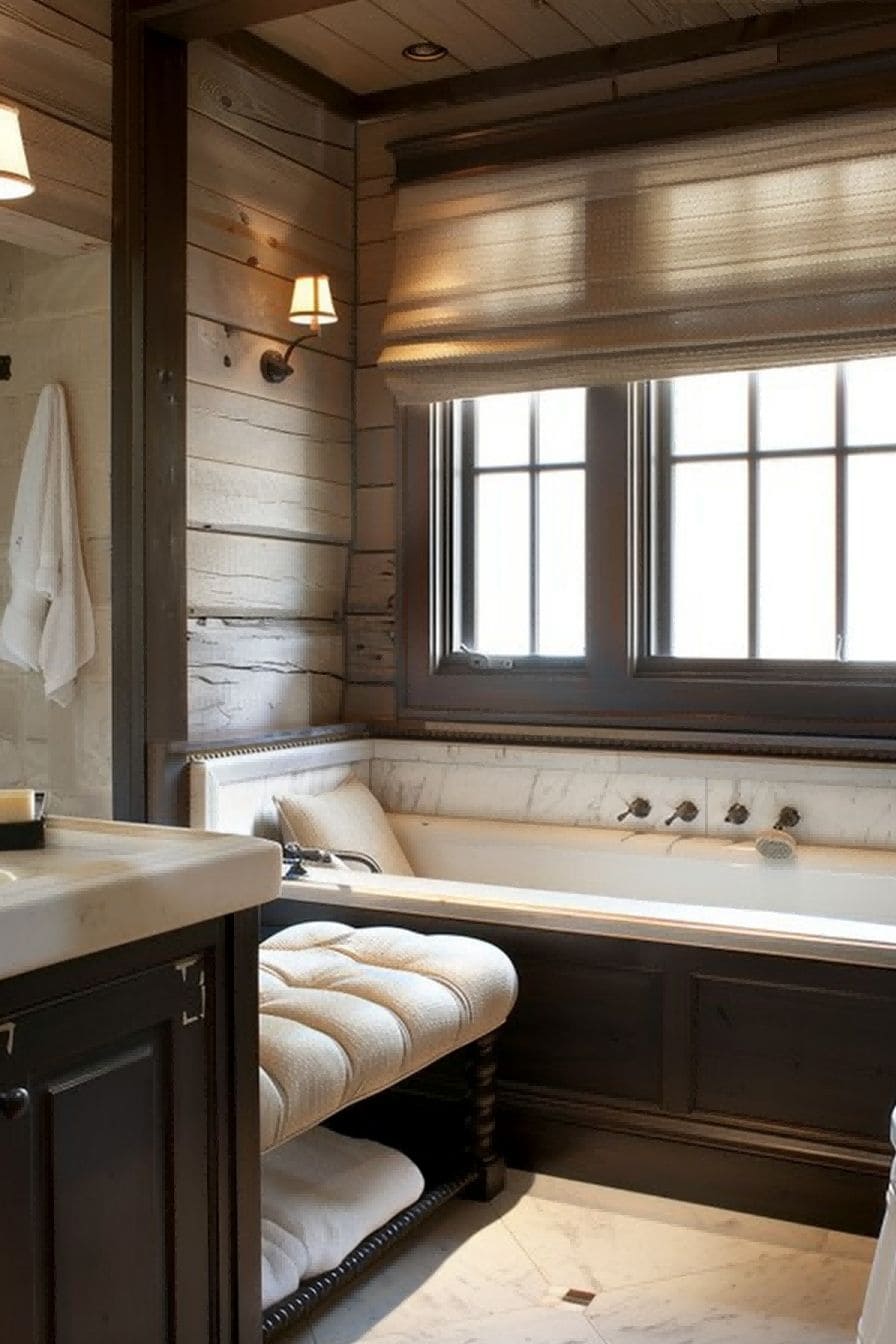 Add a Small Bench For Small Bathroom Decor Ideas 1711250101 4