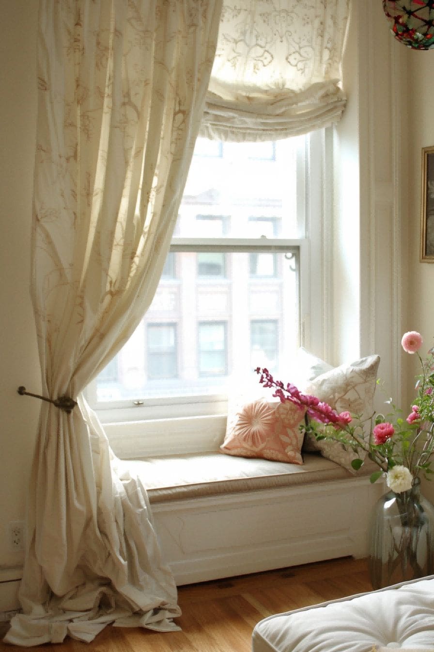 Apartment Window Treatments for Girly Apartment decor 1710991565 2