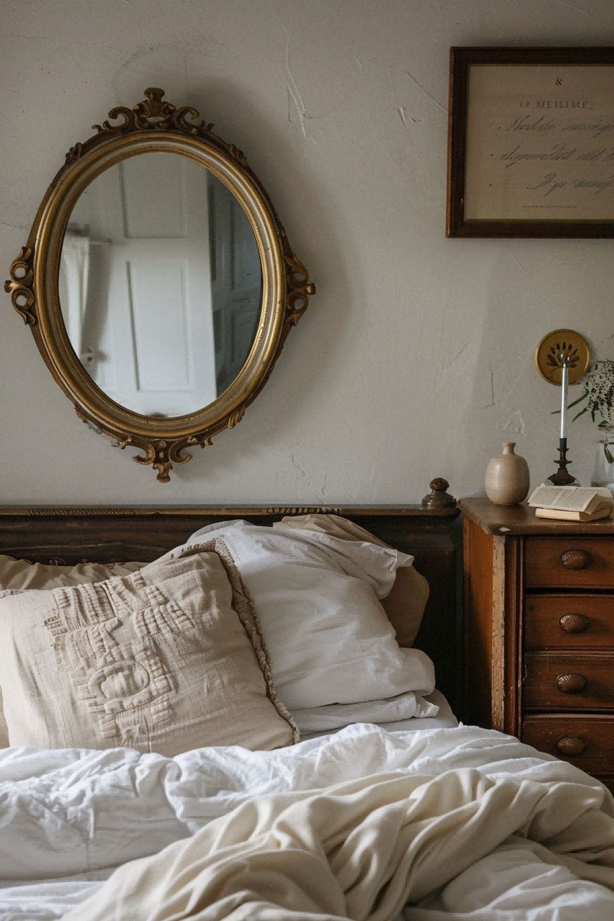 Bedroom Wall Decor Ideas Add a Bedside Mirror 1710067388 4