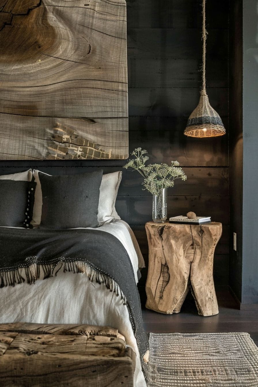 Bedroom Wall Decor Ideas Combine Natural Materials 1710065645 4