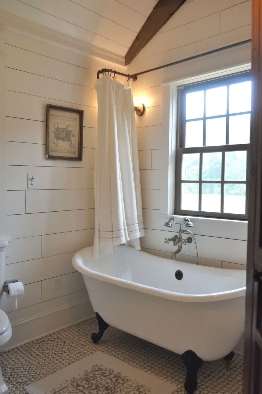 Black and White Farmhouse Bathroom For farmhouse bath 1711293743 4