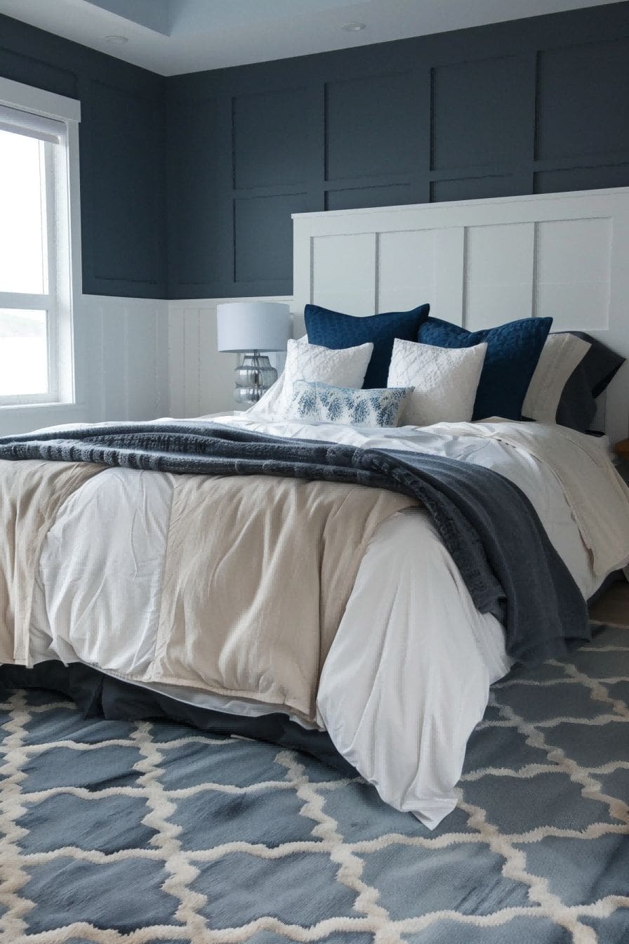 Blue and Gray for Bedroom Color Schemes 1711201087 2