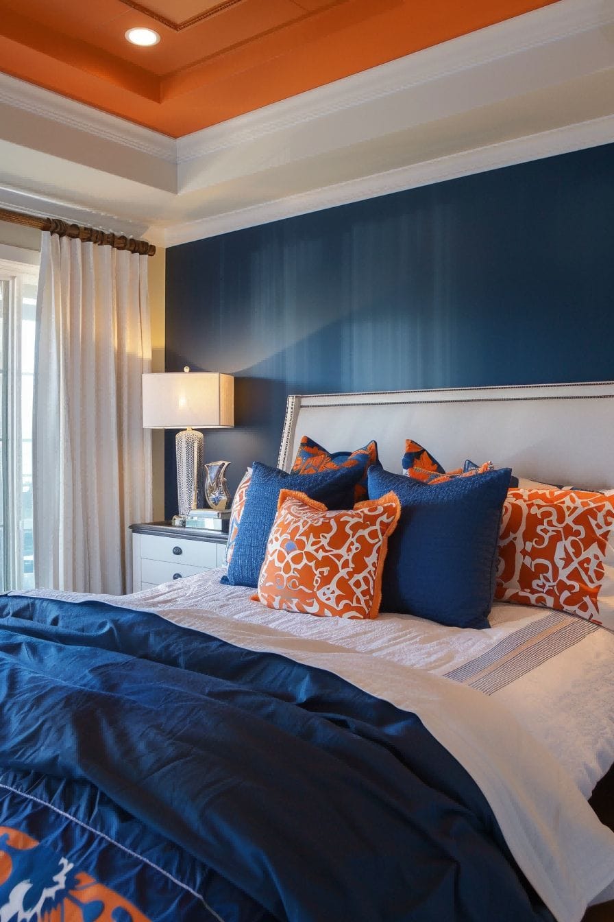 Blue and Orange for Bedroom Color Schemes 1711185879 2