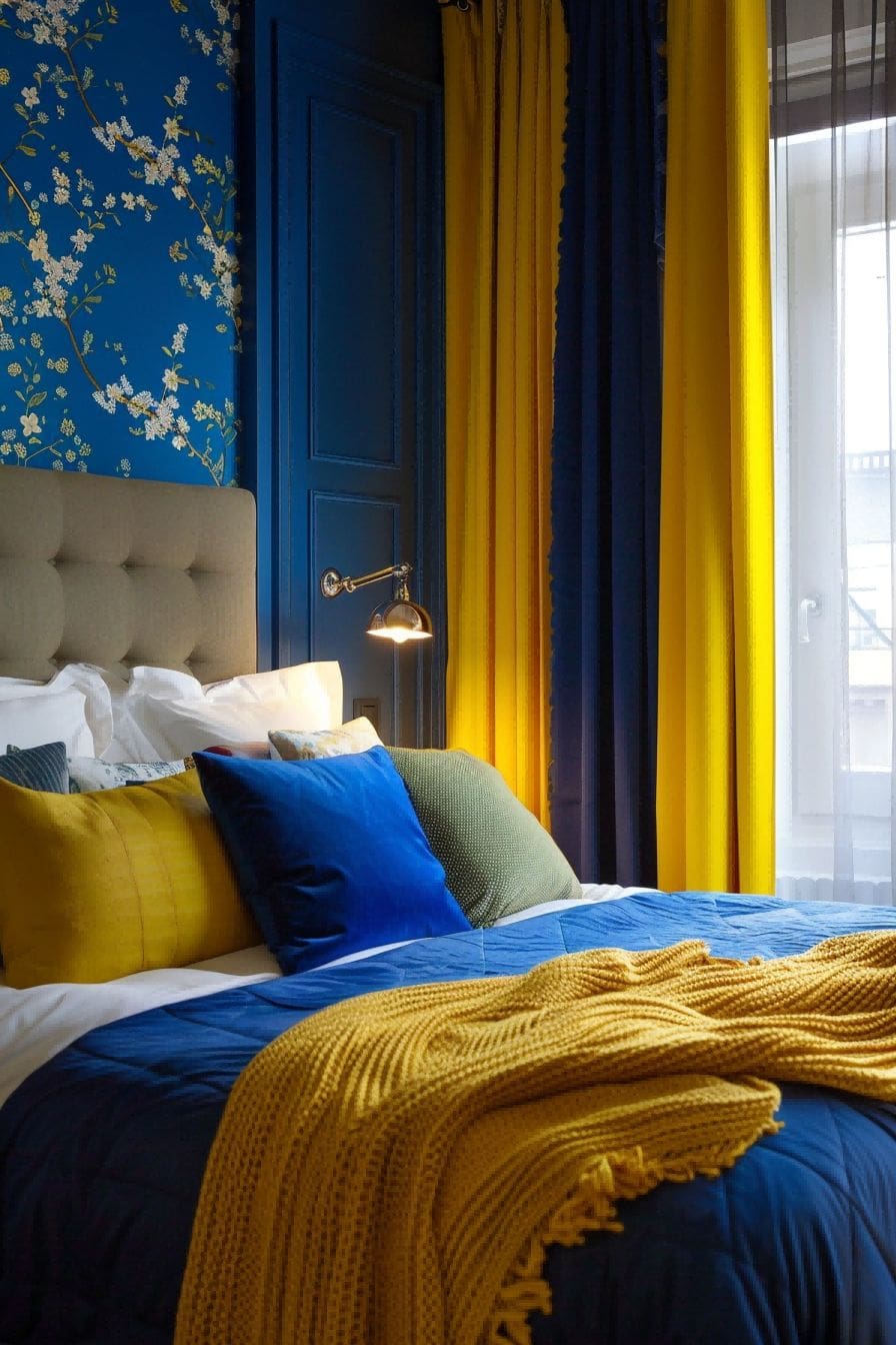 Blue and Yellow for Bedroom Color Schemes 1711184713 4