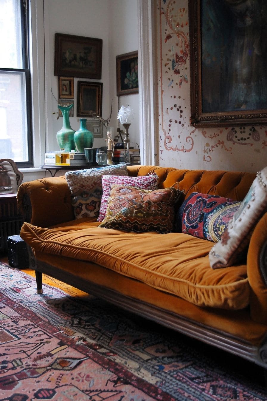 Bohemian Glamour For Boho Living Room Ideas 1711336140 2