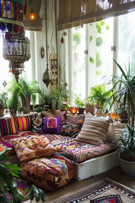 Bohemian Lounge For Boho Living Room Ideas 1711334423 2