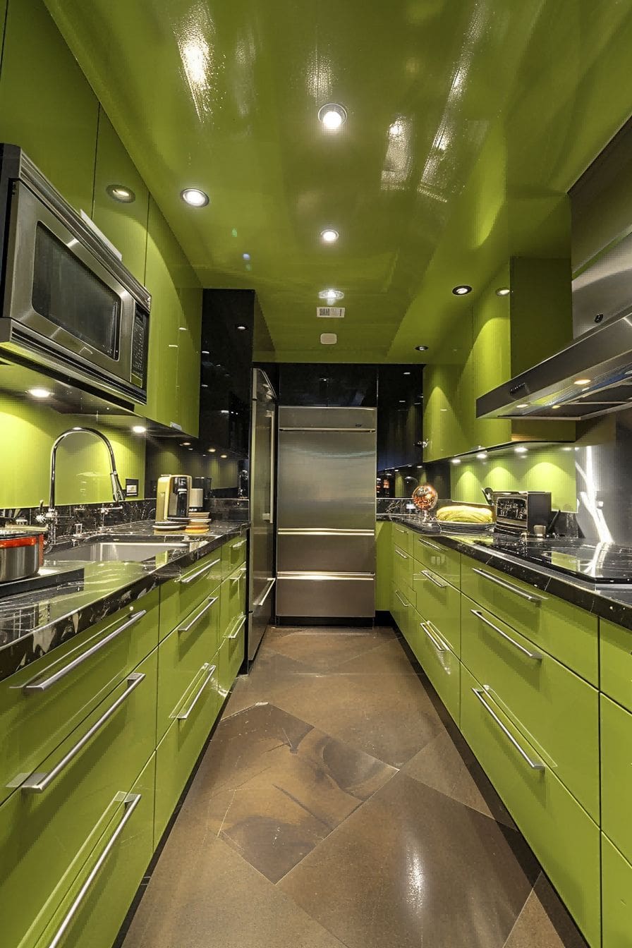 Bold Green Kitchen Ceiling for Olive Green Kitchen 1710817611 1