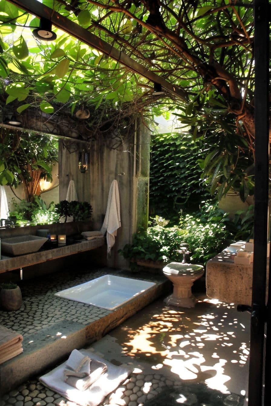 Bring the Garden Inside For Small Bathroom Decor Idea 1711248127 2