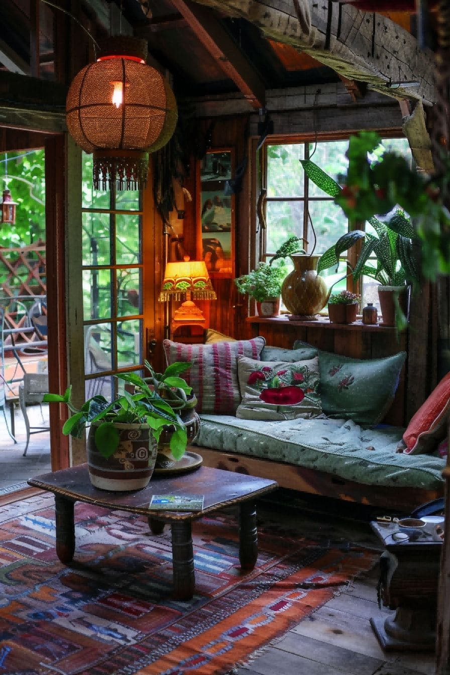 Bring the outdoors in For Boho Living Room Ideas 1711338610 3