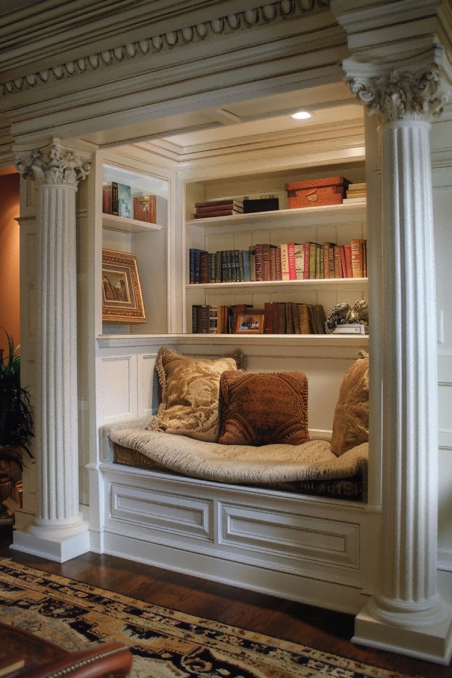 Built In Reading Nook for Reading Nook Ideas 1711188190 1
