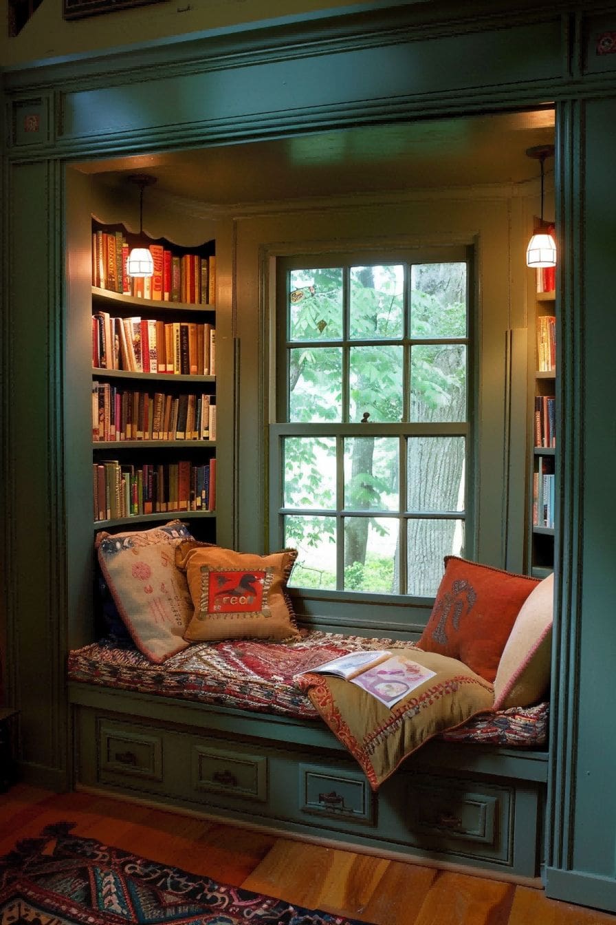 Built In Reading Nook for Reading Nook Ideas 1711188190 4