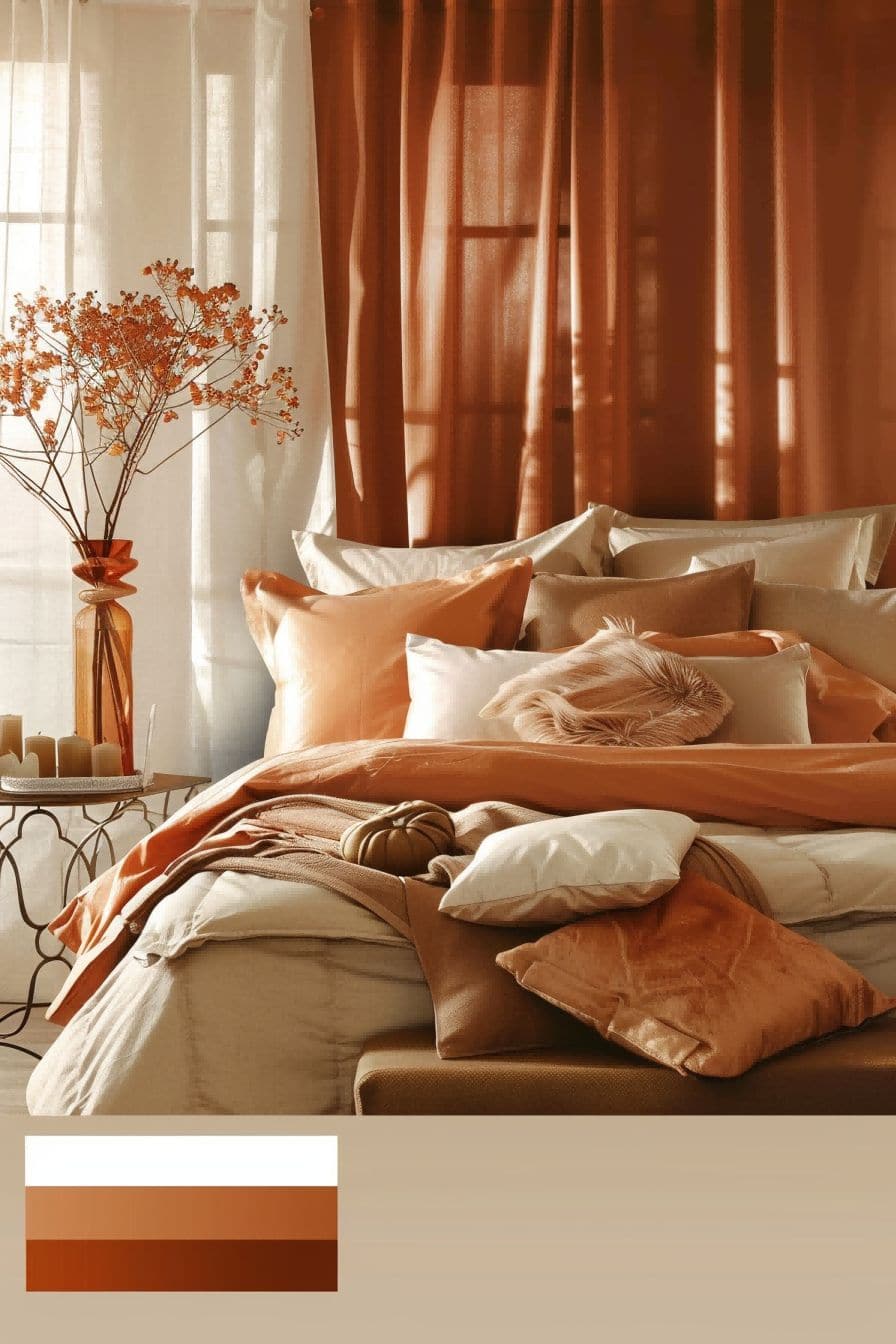 Burnt Orange and Neutrals for Bedroom Color Schemes 1711198763 1