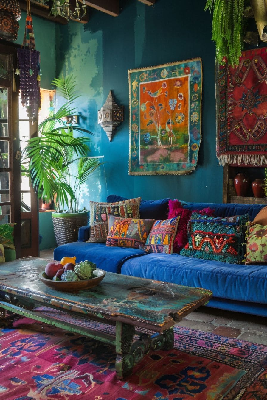 Calming Colors For Boho Living Room Ideas 1711334781 4