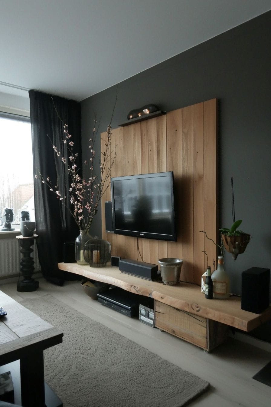 Camouflage the TV For Apartment Decorating Ideas 1711356677 3