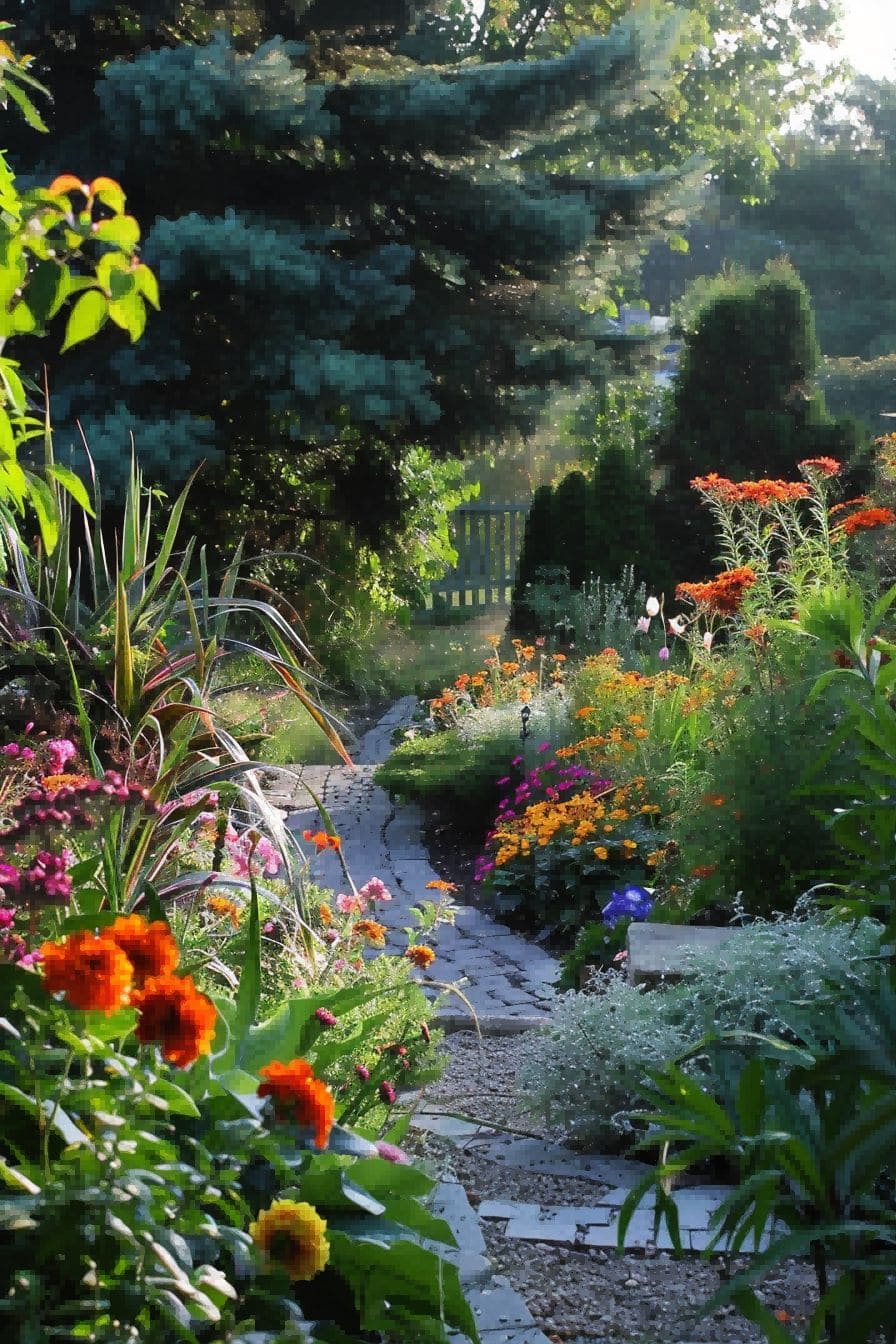 Carefree Late Summer Garden For Garden Layout Ideas 1711343149 1