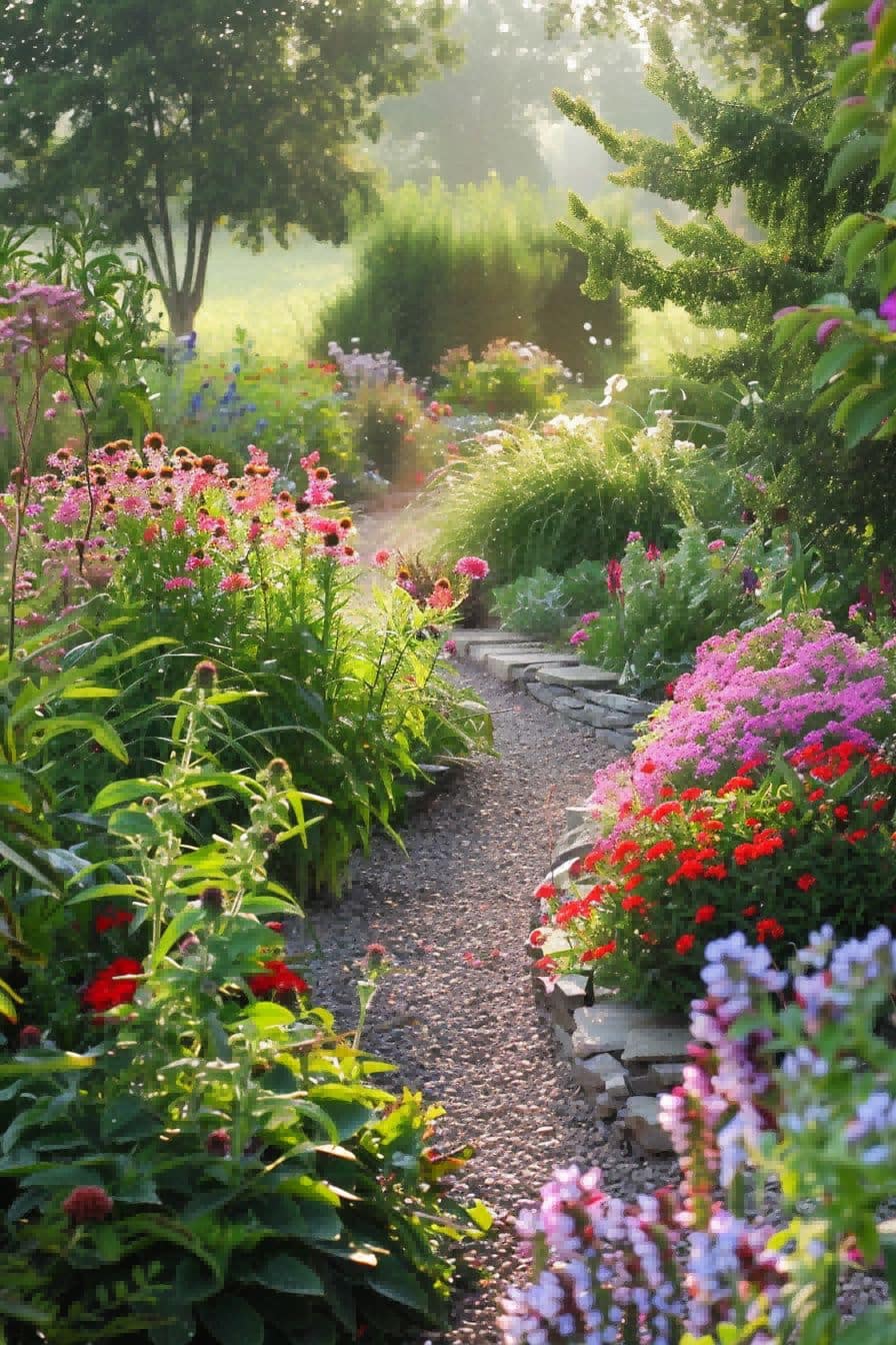 Carefree Late Summer Garden For Garden Layout Ideas 1711343149 3