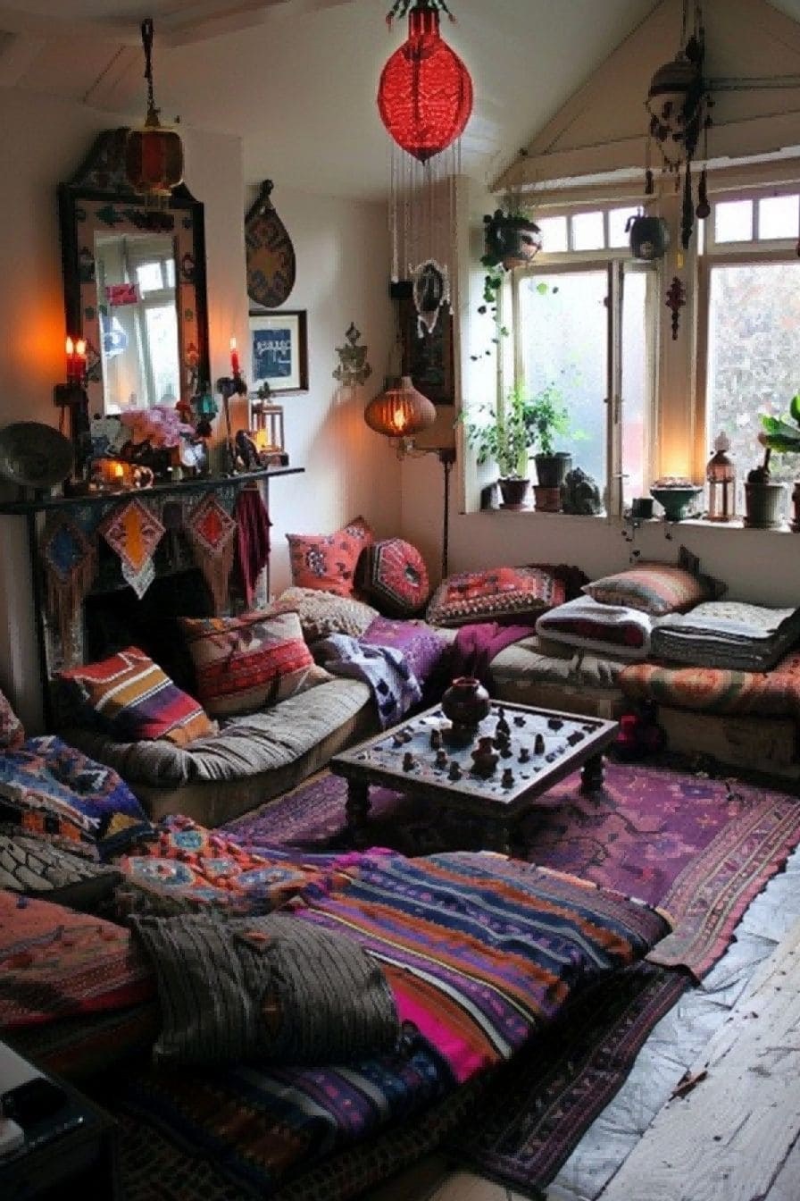 Casual Comfort For Boho Living Room Ideas 1711336368 4
