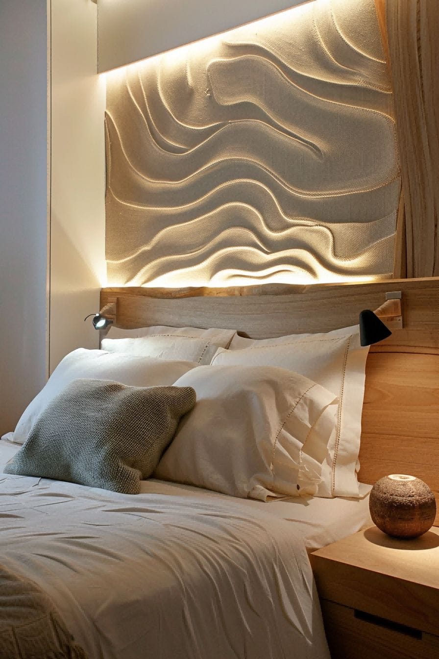Choose a sculptural headboard For Small Bedroom 1709812877 1