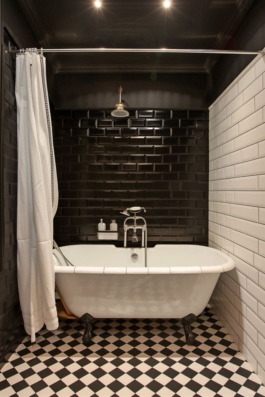 Choose classic black and white For Small Bathroom Dec 1711255290 1