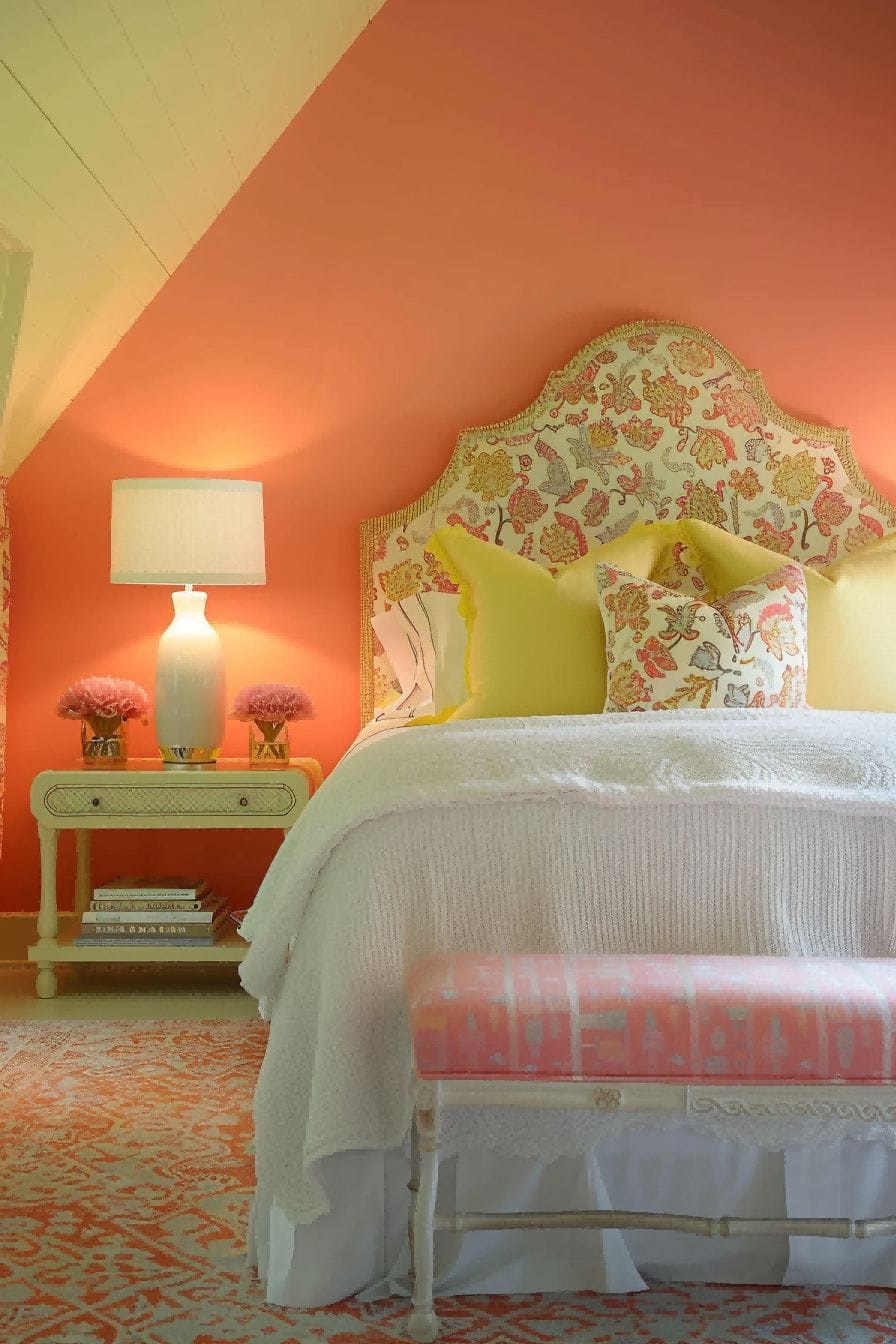 Citron Rose Cloud White for Bedroom Color Schemes 1711191049 1