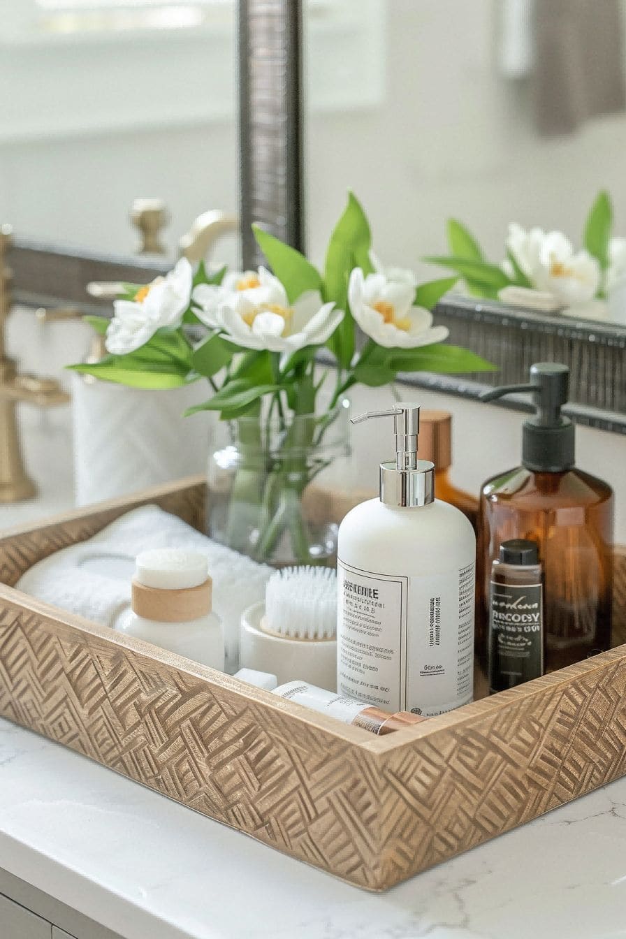 Collect toiletries in a cute tray For Small Bathroom 1711256074 1
