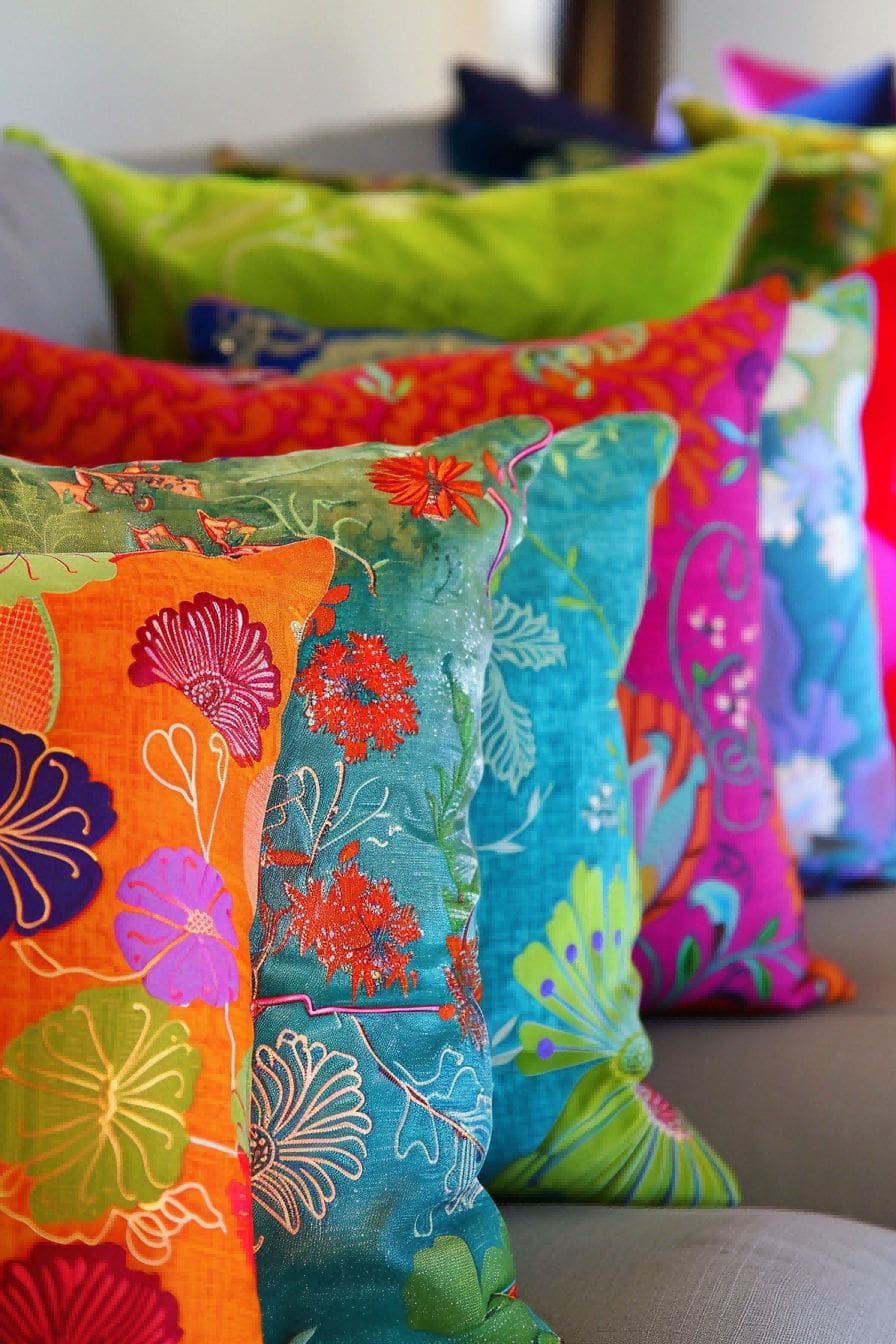 Colorful Throw Pillows For Apartment Decorating Ideas 1711374987 3
