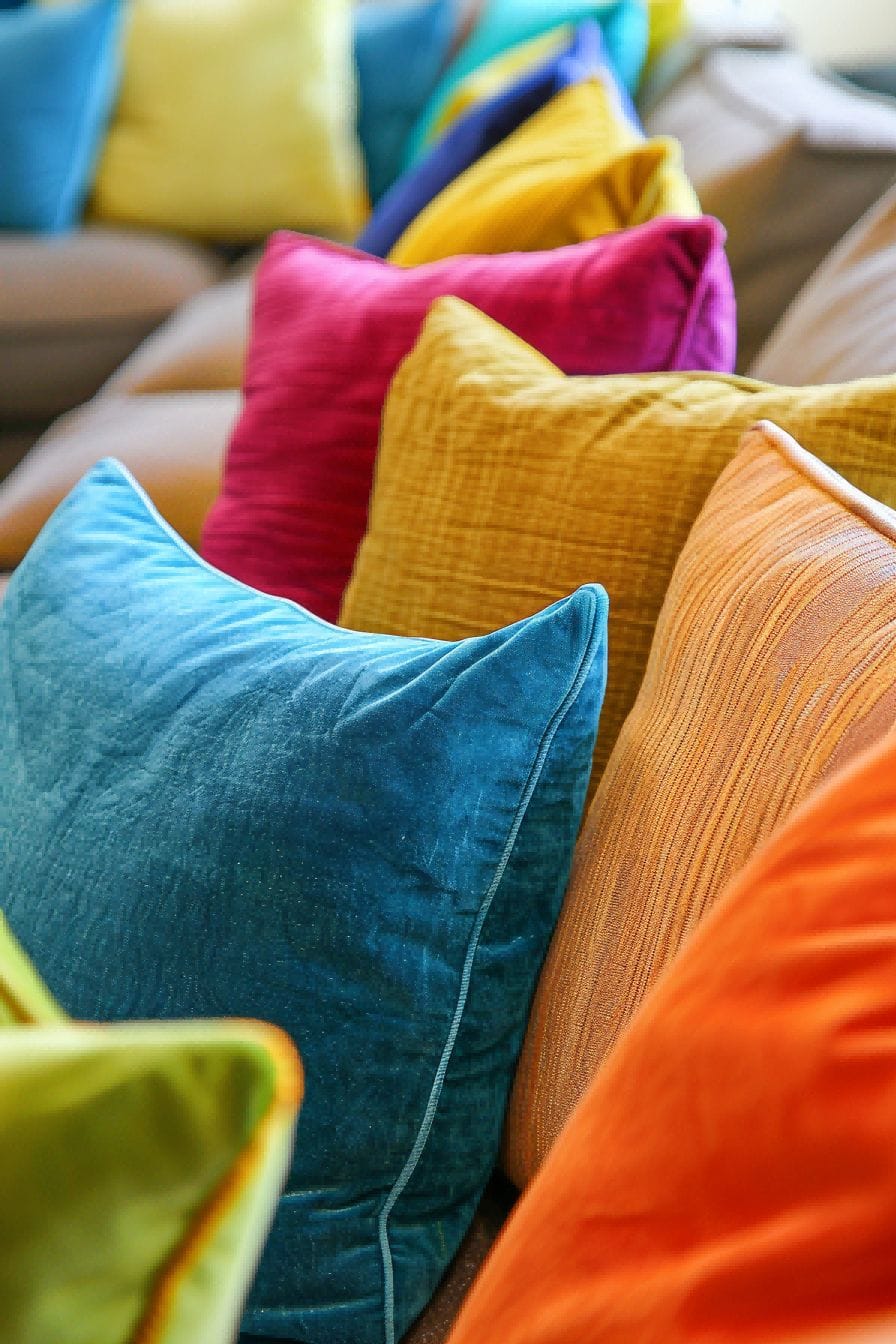 Colorful Throw Pillows For Apartment Decorating Ideas 1711374987 4