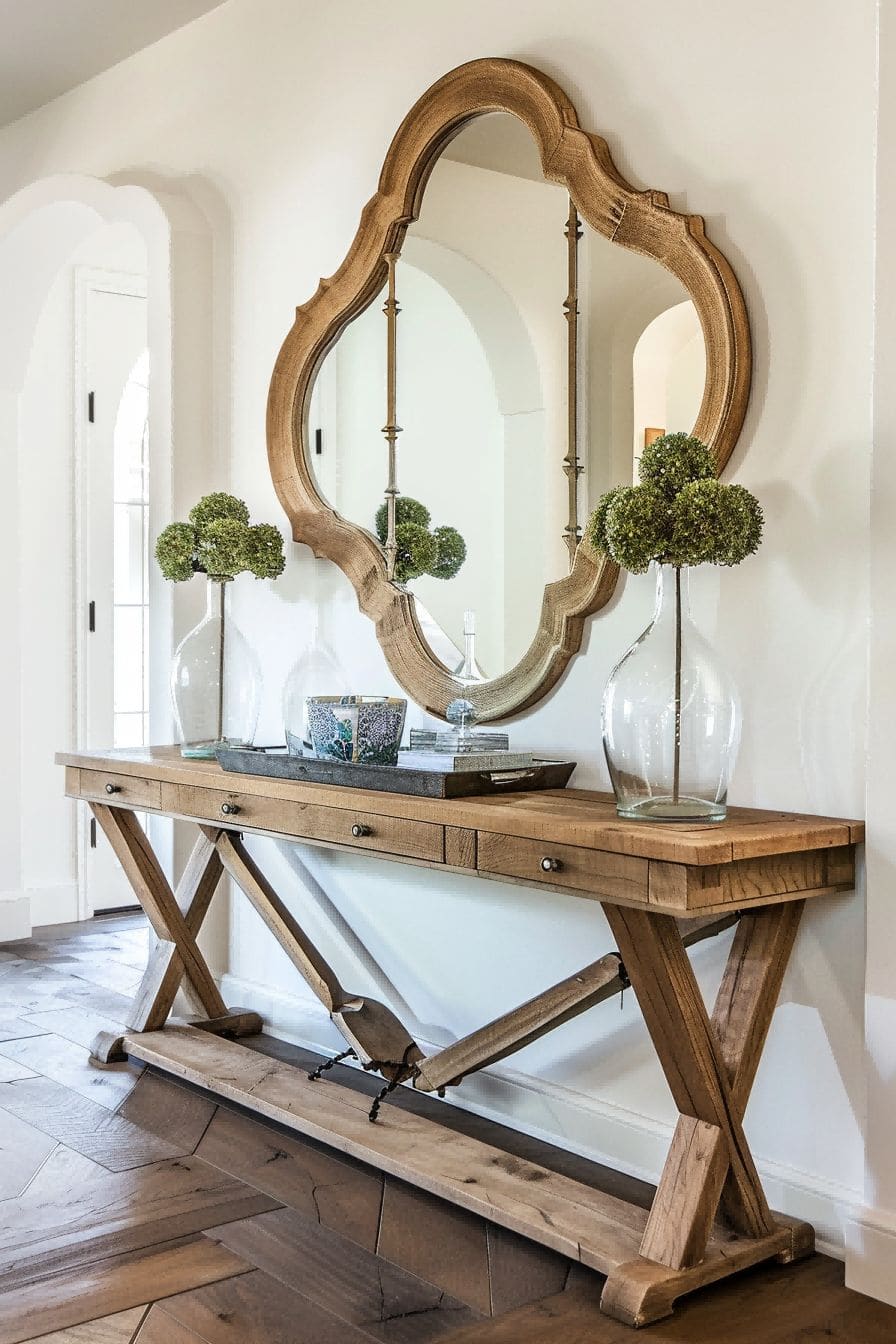 Combine Modern and Traditional For Entryway Table Dec 1711638536 1