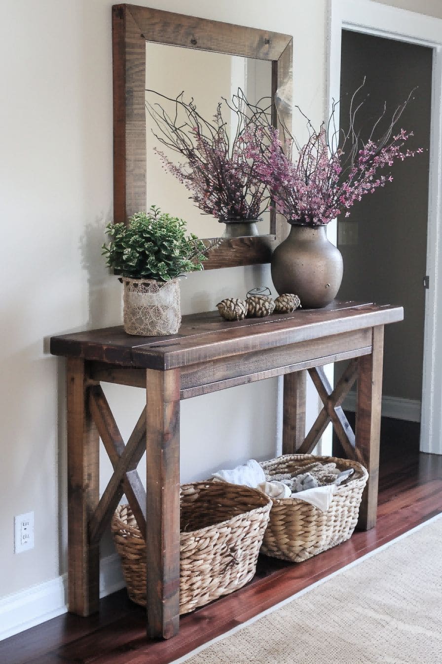 Combine Modern and Traditional For Entryway Table Dec 1711638536 2