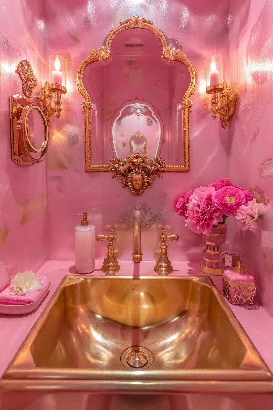 Consider Pink and Gold For Small Bathroom Decor Ideas 1711249190 2