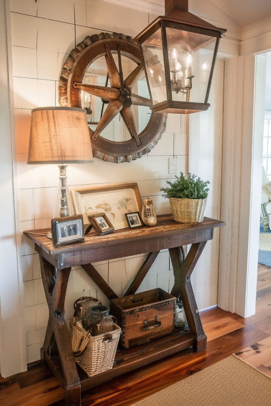 Cottage Style Entryway For Entryway Table Decor Ideas 1711638336 3