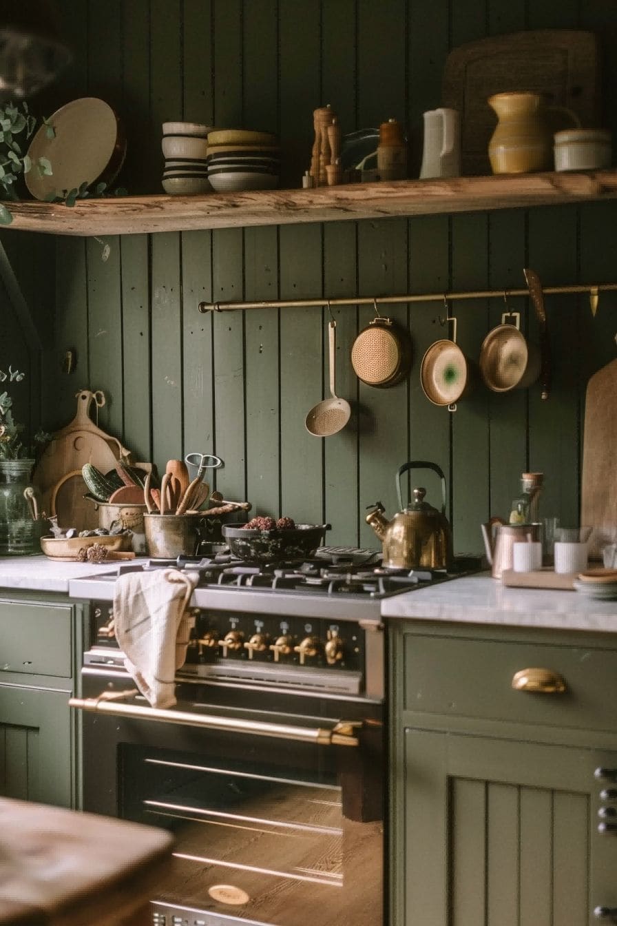 Cottagecore Kitchen for Olive Green Kitchen 1710815954 4