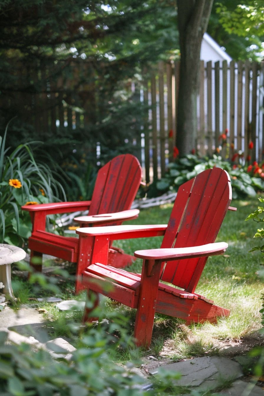 DIY Backyard Ideas Add Adirondack Chairs 1710086005 3
