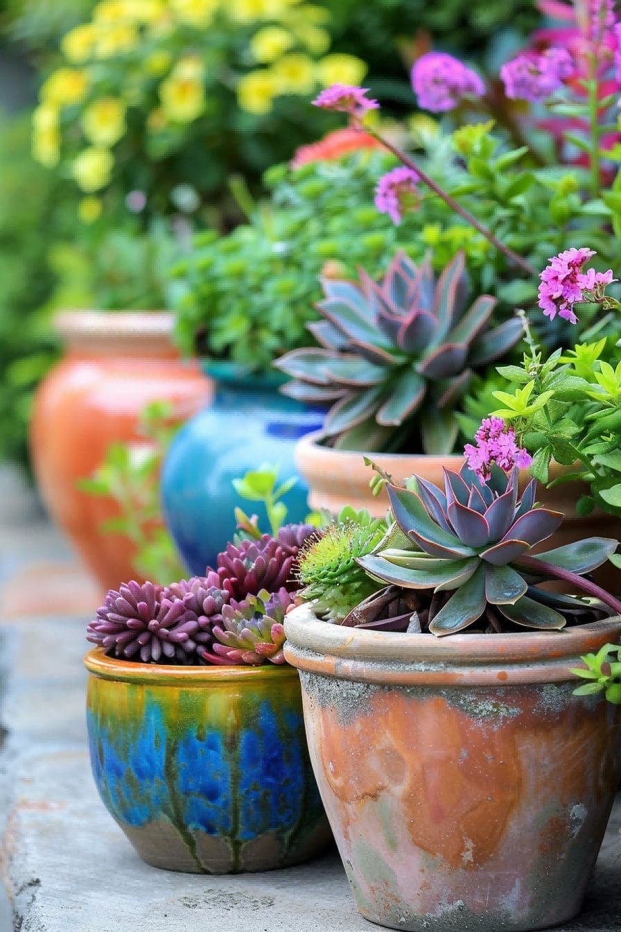 DIY Backyard Ideas Breathe New Life Into Old Pots 1710086507 3