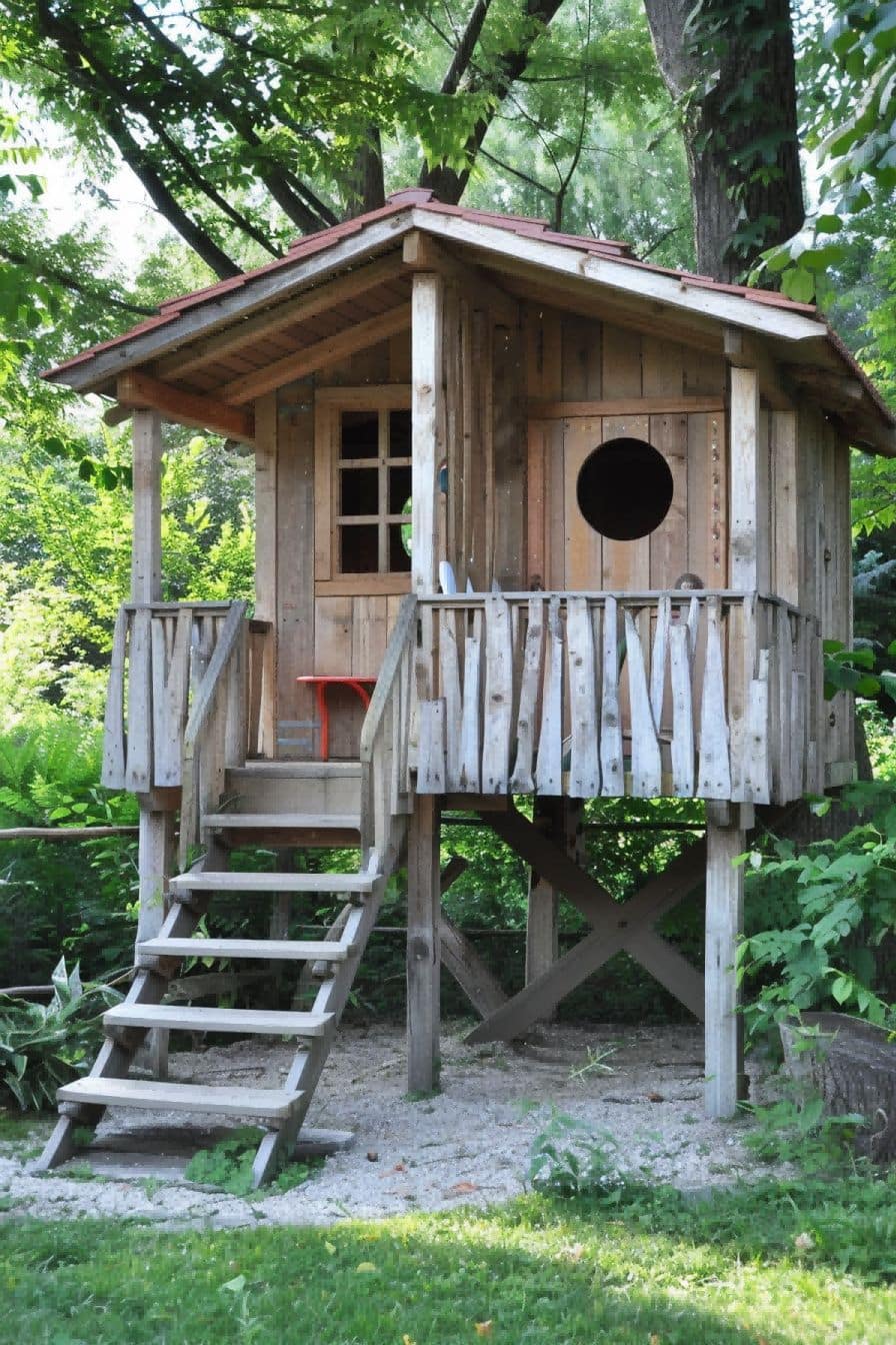 DIY Backyard Ideas Build a Backyard Playhouse 1710078401 1