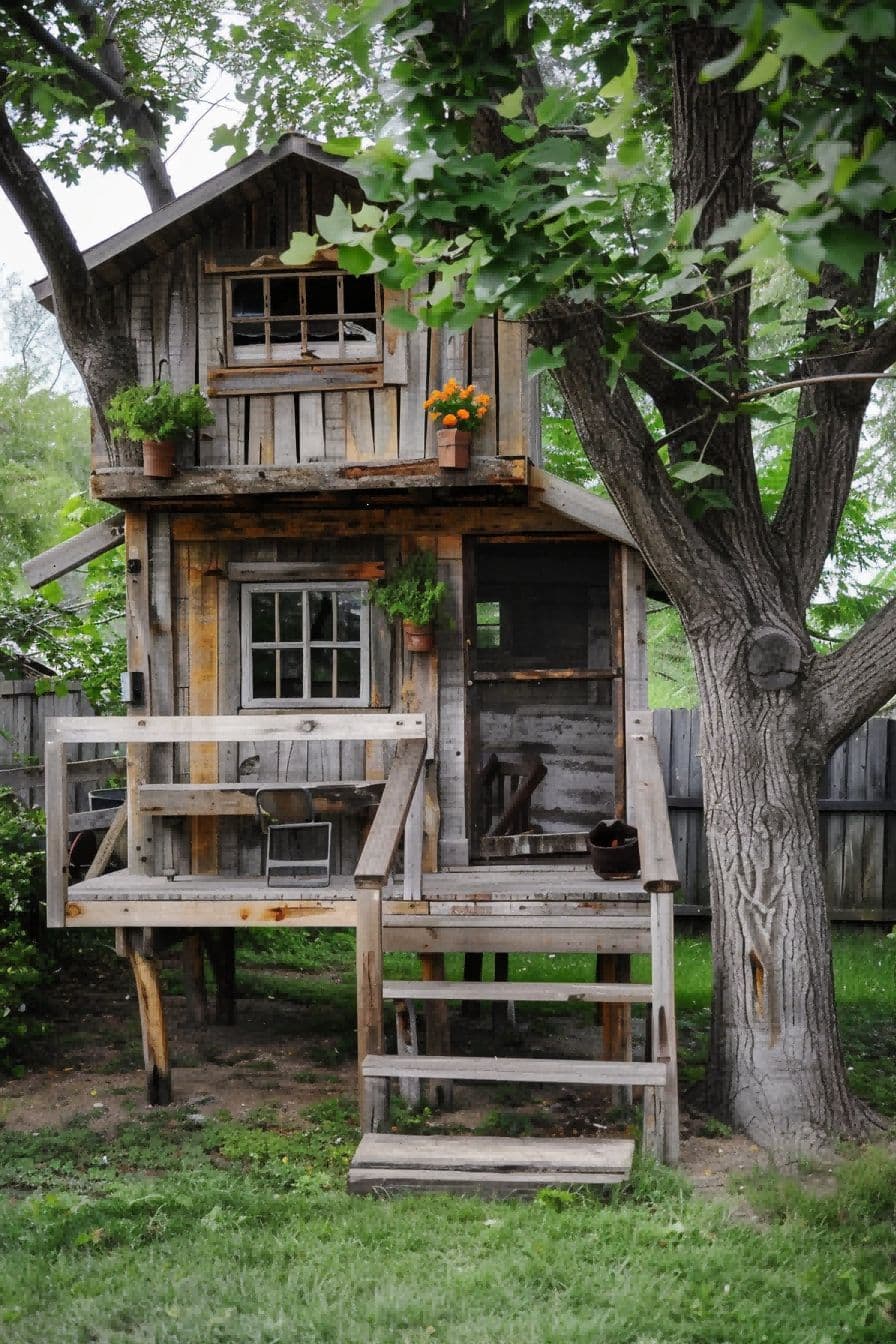 DIY Backyard Ideas Build a Backyard Playhouse 1710078401 3