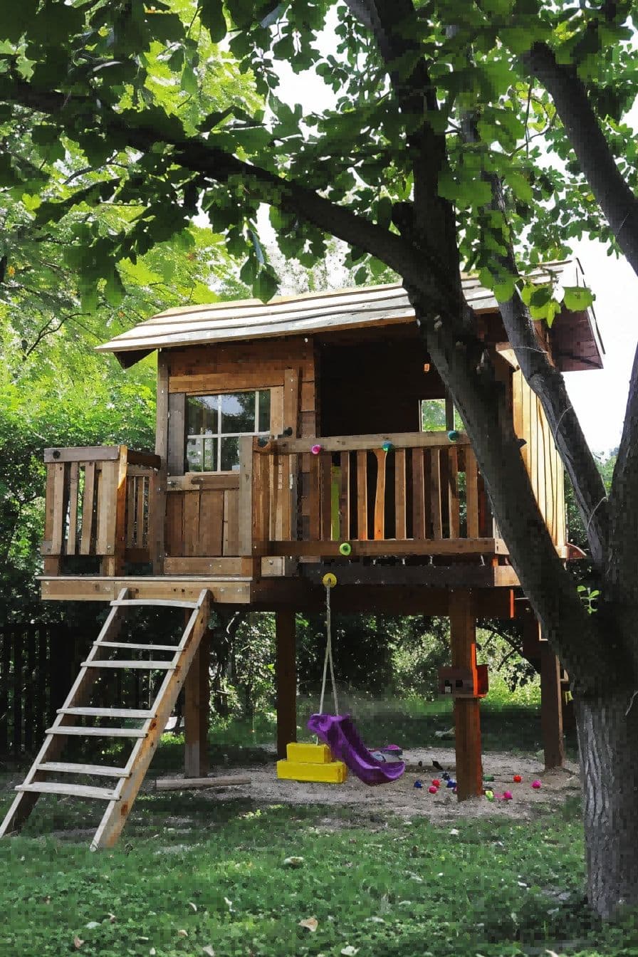 DIY Backyard Ideas Build a Backyard Playhouse 1710078401 4